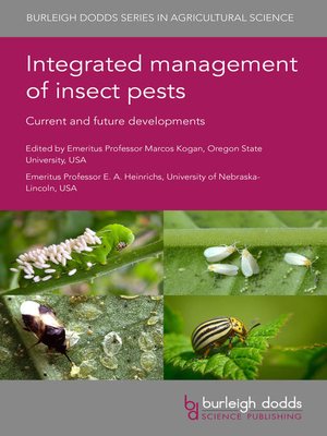 cover image of Integrated management of insect pests
